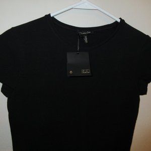 Massimo Dutti black short sleeve tee